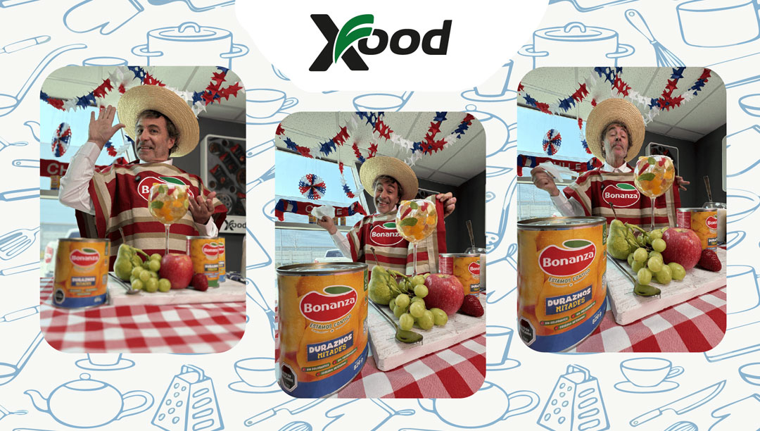 Bonanza se toma la cocina de XFOOD con un refrescante ponche de duraznos dieciochero!