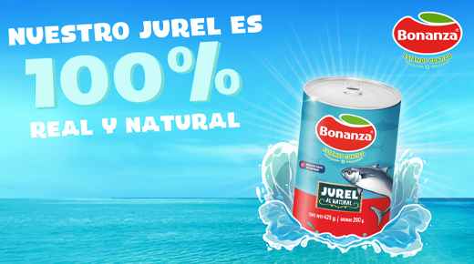 Nuestro jurel Bonanza es real y 100% natural 🐟💯
