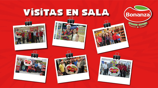 Gran cierre de Visitas en Sala por Campaña Fin de Año Bonanza junto a Fernando Larraín y Bonanzín